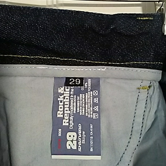 FINAL MARKDOWN LADIES' Rock & Republic Skynard Blue Jeans 29 - Picture 5 of 6